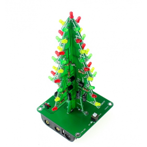 HR0214-170A	Christmas Tree LED Flash Kit 3D DIY Electronic Learning Kit